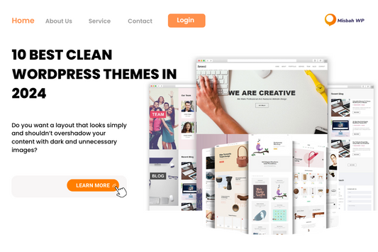 10 Best Clean WordPress Themes in 2024