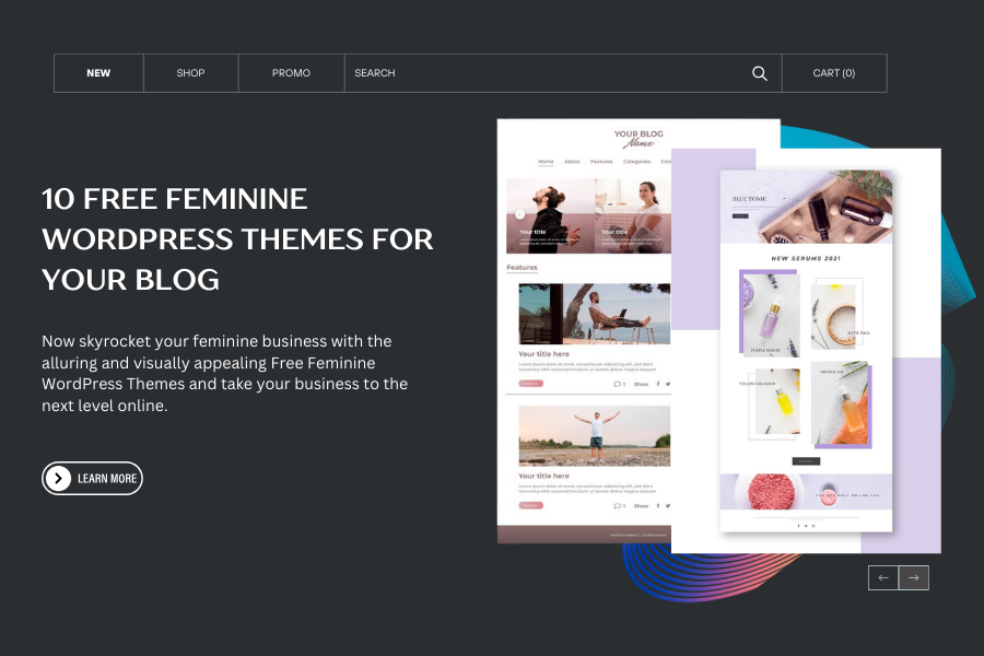 10 Free Feminine WordPress Themes For Your Blog