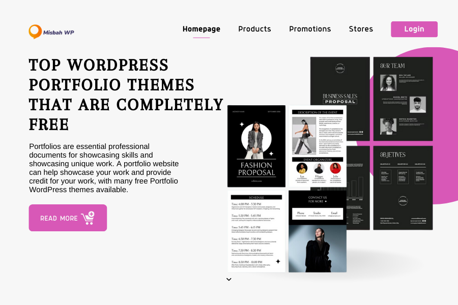  WordPress Portfolio Themes