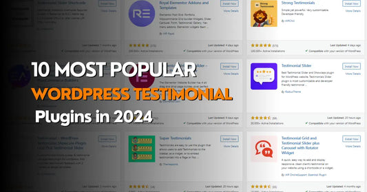 10 Most Popular WordPress Testimonial Plugins