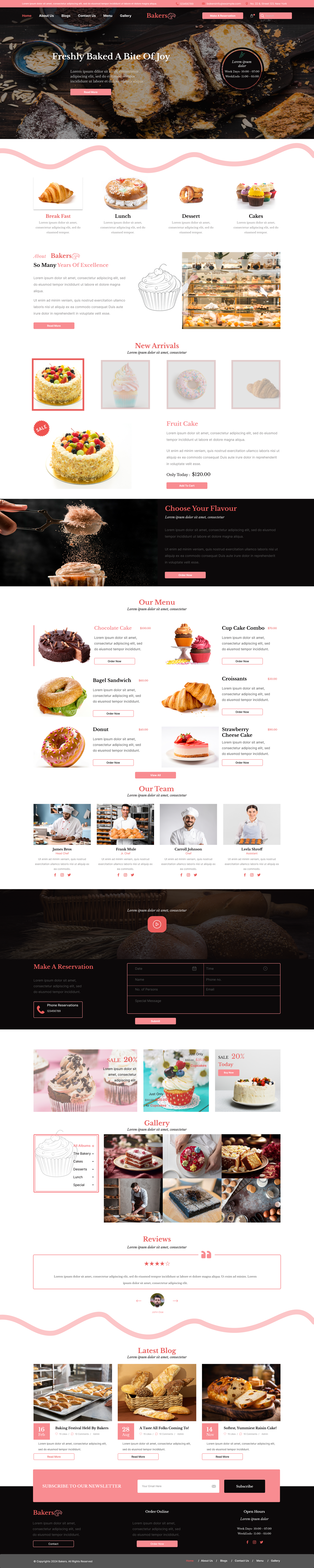 Bakery WordPress Theme